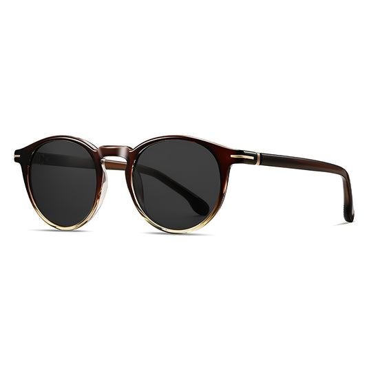 Lunettes de Soleil Homme Techsuit 31235, Polarisées, Marron Gris