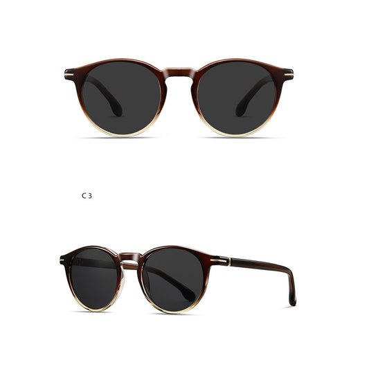 Lunettes de Soleil Homme Techsuit 31235, Polarisées, Marron Gris