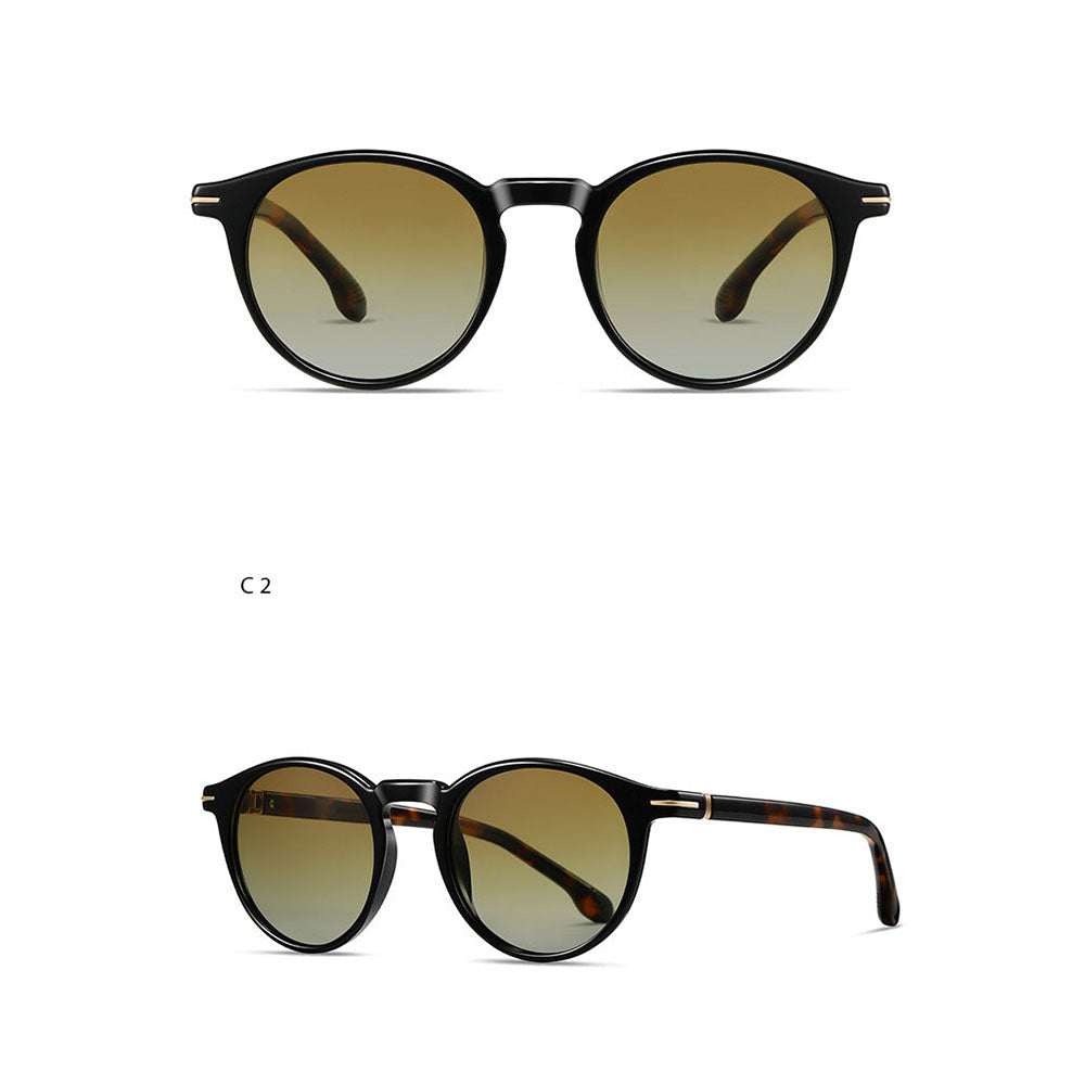 Lunettes de Soleil Homme Techsuit 31235, Polarisées, Noires Jaunes