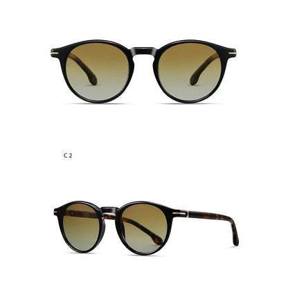 Lunettes de Soleil Homme Techsuit 31235, Polarisées, Noires Jaunes