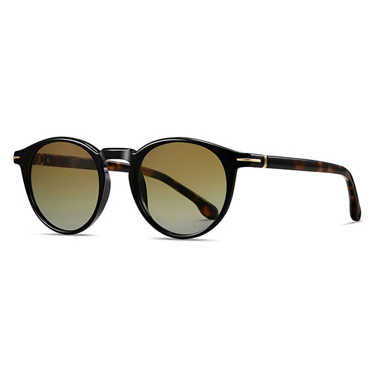 Lunettes de Soleil Homme Techsuit 31235, Polarisées, Noires Jaunes