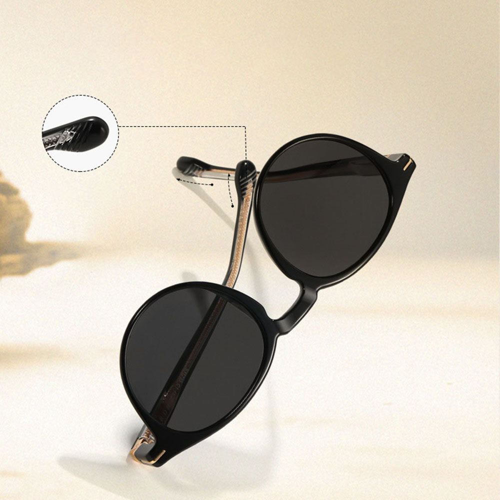 Lunettes de Soleil Homme Techsuit 31235, Polarisées, Noires Jaunes