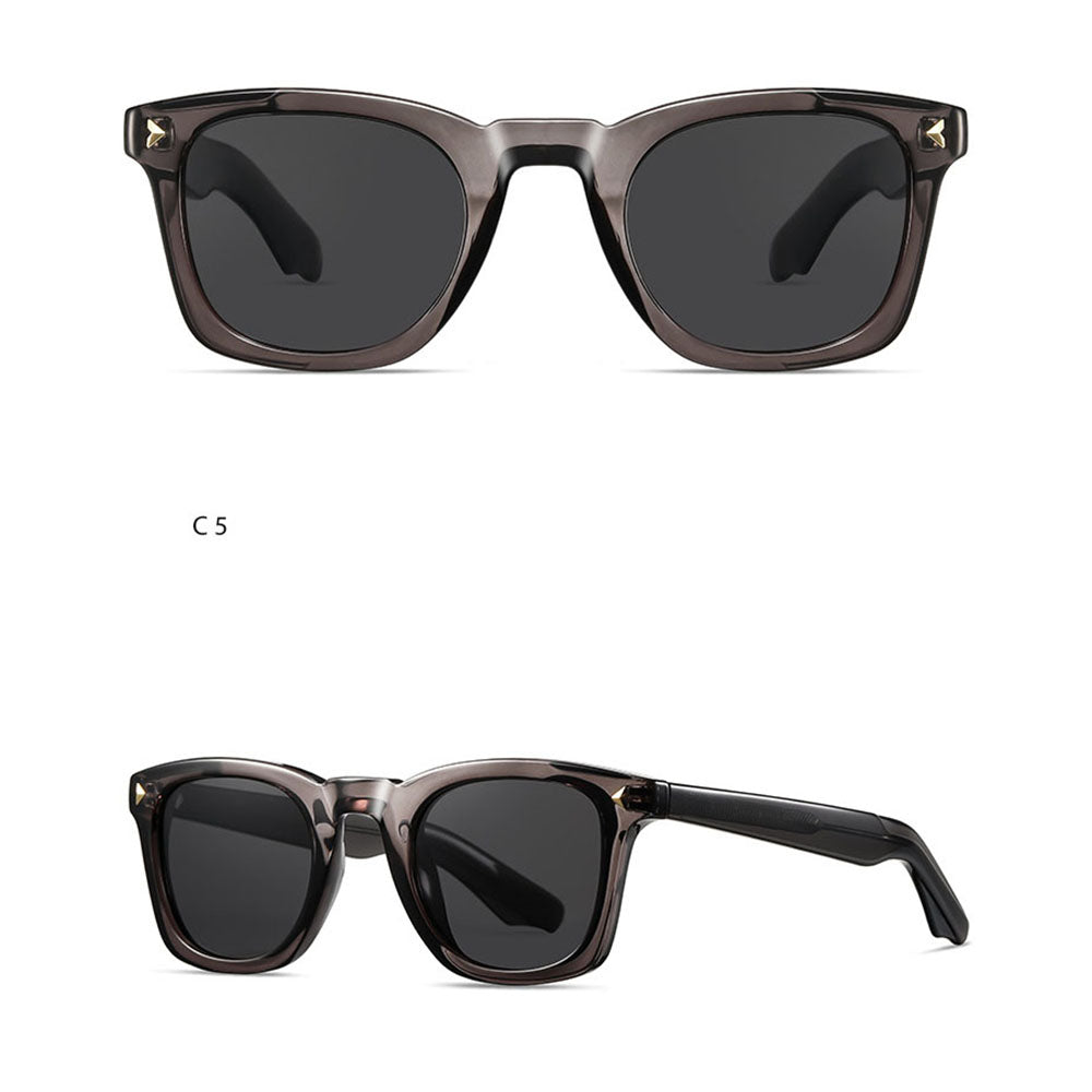 Lunettes de Soleil Homme Techsuit 31243, Polarisées, Protection UV, Gris