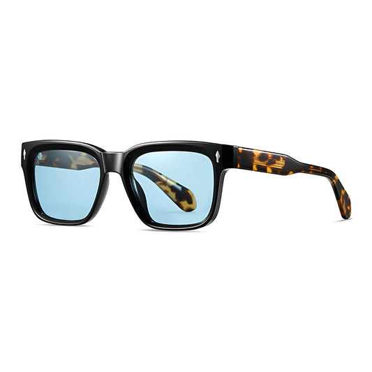 Lunettes de Soleil Homme Techsuit 31246, Polarisées, Protection UV, Marron Bleu