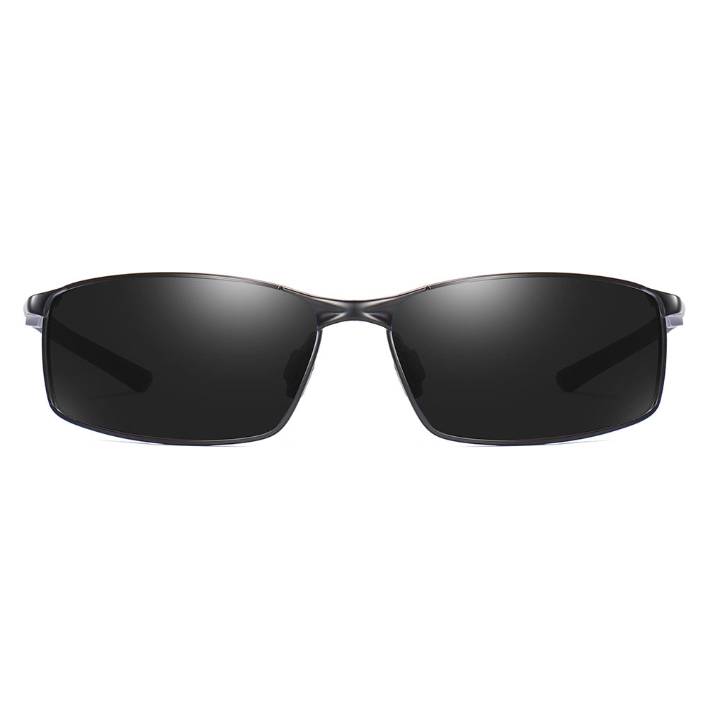 Lunettes de Soleil Homme Techsuit 559, Polarisées, Protection UV, Noires