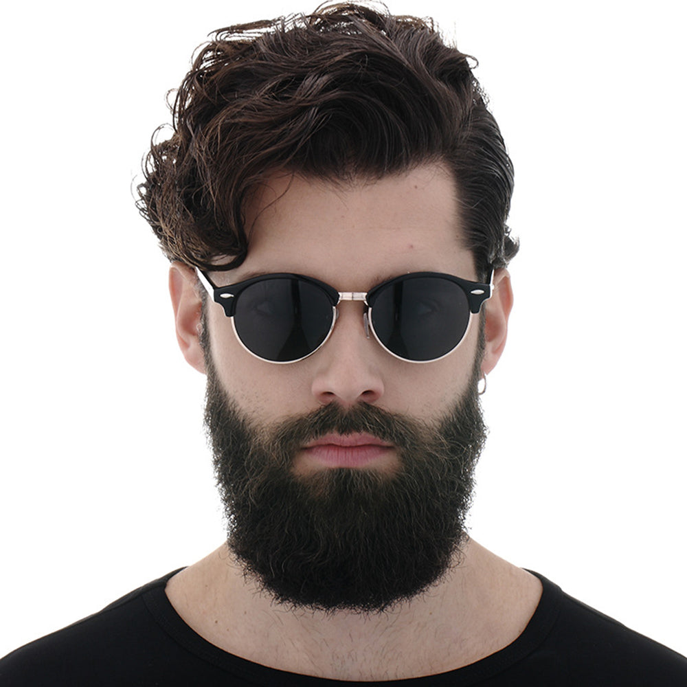 Lunettes de Soleil Homme Techsuit 66612, Polarisées, Protection UV, Noires