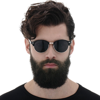 Lunettes de Soleil Homme Techsuit 66612, Polarisées, Protection UV, Noires