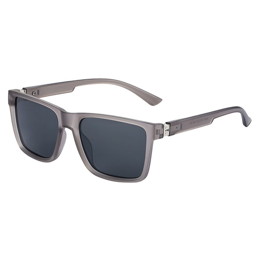 Lunettes de Soleil Homme Techsuit 8506, Polarisées, Protection UV, Gris Mat