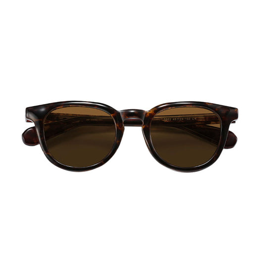 Lunettes de Soleil Homme Techsuit 8663, Polarisées, Protection UV, Marron