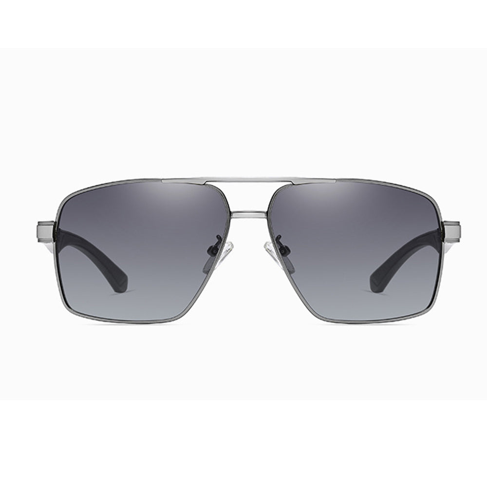 Lunettes de Soleil Homme Techsuit LM001, Polarisées, Protection UV, Gris