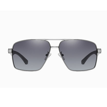 Lunettes de Soleil Homme Techsuit LM001, Polarisées, Protection UV, Gris