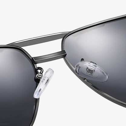 Lunettes de Soleil Homme Techsuit LM001, Polarisées, Protection UV, Gris