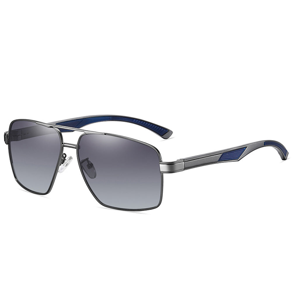 Men's Techsuit LM001 Sunglasses, Polarized, UV Protection, Gradient Gray