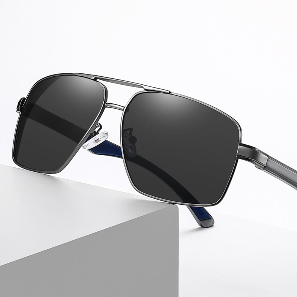 Men's Techsuit LM001 Sunglasses, Polarized, UV Protection, Gradient Gray