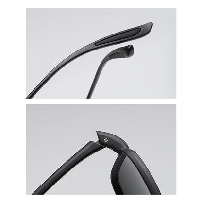 Lunettes de Soleil Homme Techsuit MM99, Polarisées, Protection UV, Marron