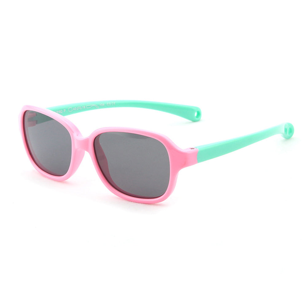 Lunettes de Soleil Bébé Techsuit 8192-C3, Polarisées, Rose Vertes