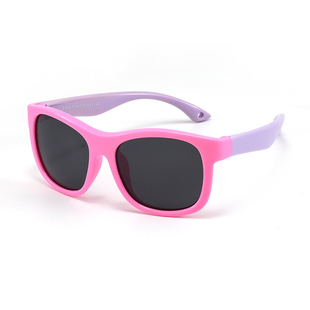 Lunettes de Soleil Bébé Techsuit 8306-C42, Polarisées, Rose Violet