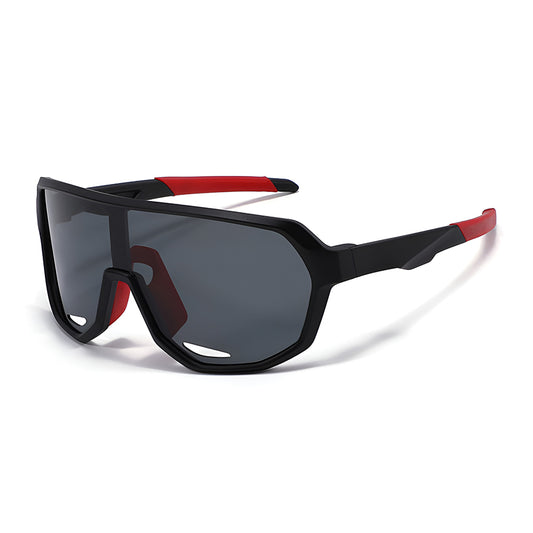 Lunettes de Soleil Enfants Techsuit 22312, Polarisées, Protection UV, Noir Rouge