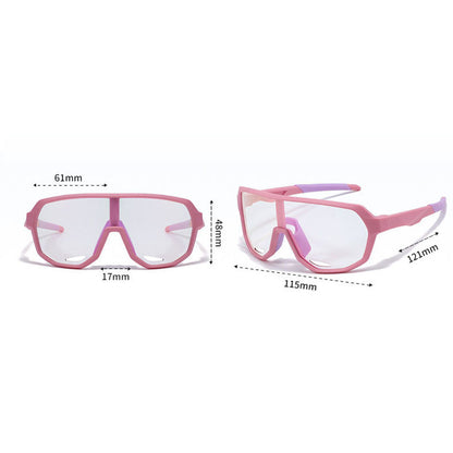 Lunettes de Soleil Enfants Techsuit 22312, Polarisées, Protection UV, Noir Rouge