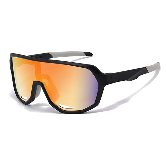 Lunettes de Soleil Enfants Techsuit 22312, Polarisées, Protection UV, Orange Noir