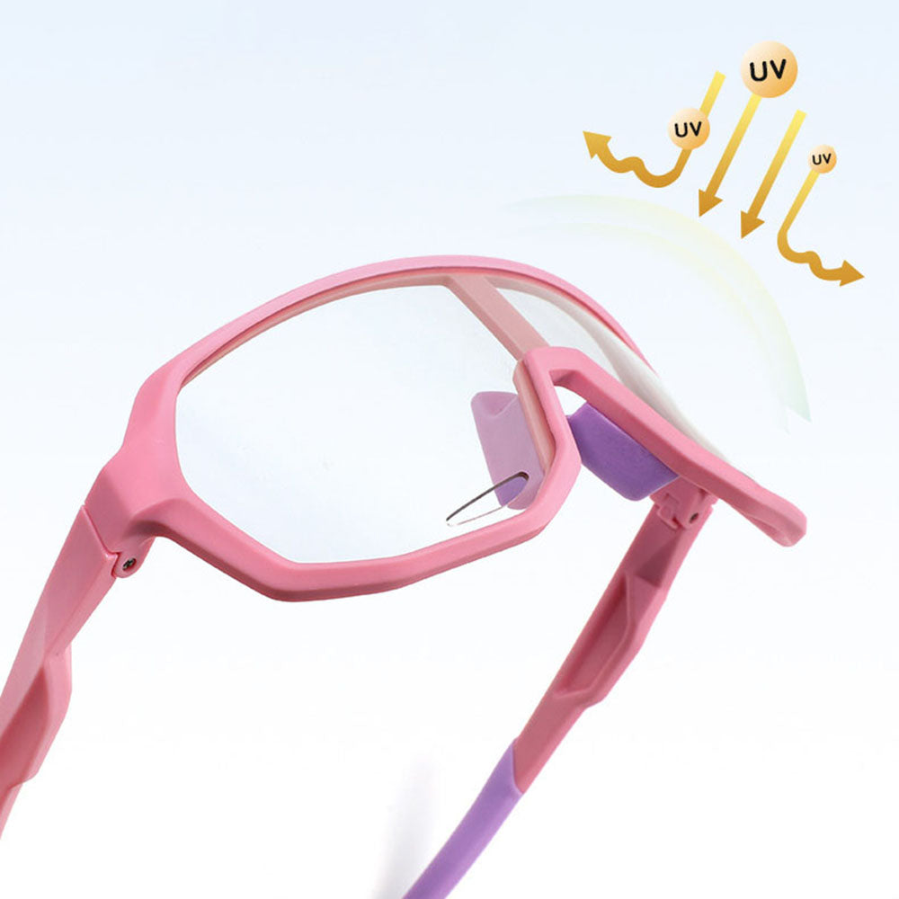 Lunettes de Soleil Enfants Techsuit 22312, Polarisées, Protection UV, Rose