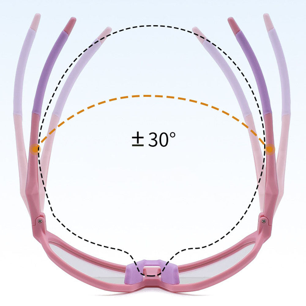 Lunettes de Soleil Enfants Techsuit 22312, Polarisées, Protection UV, Rose