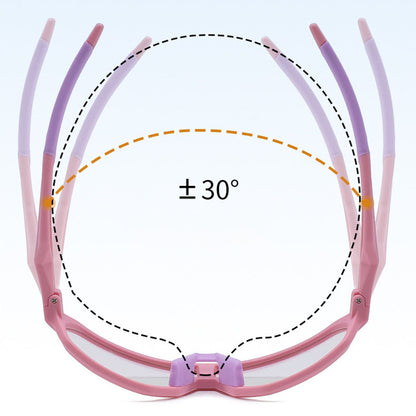 Lunettes de Soleil Enfants Techsuit 22312, Polarisées, Protection UV, Rose