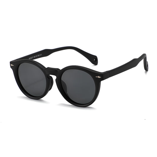 Lunettes de Soleil Enfants Techsuit 602, Polarisées, Protection UV, Noires