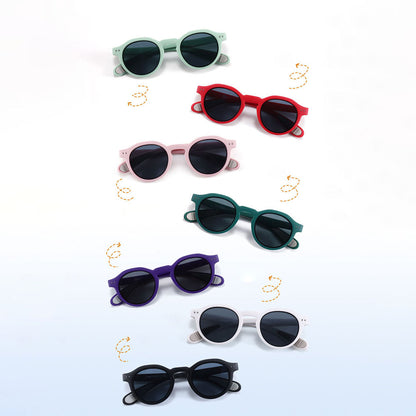 Lunettes de Soleil Enfants Techsuit 8443, Polarisées, Protection UV, Vertes