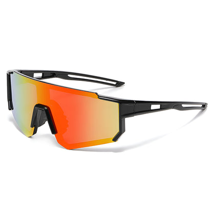 Lunettes de Soleil Enfants Techsuit R601, Polarisées, Protection UV, Noires Orange Jaunes