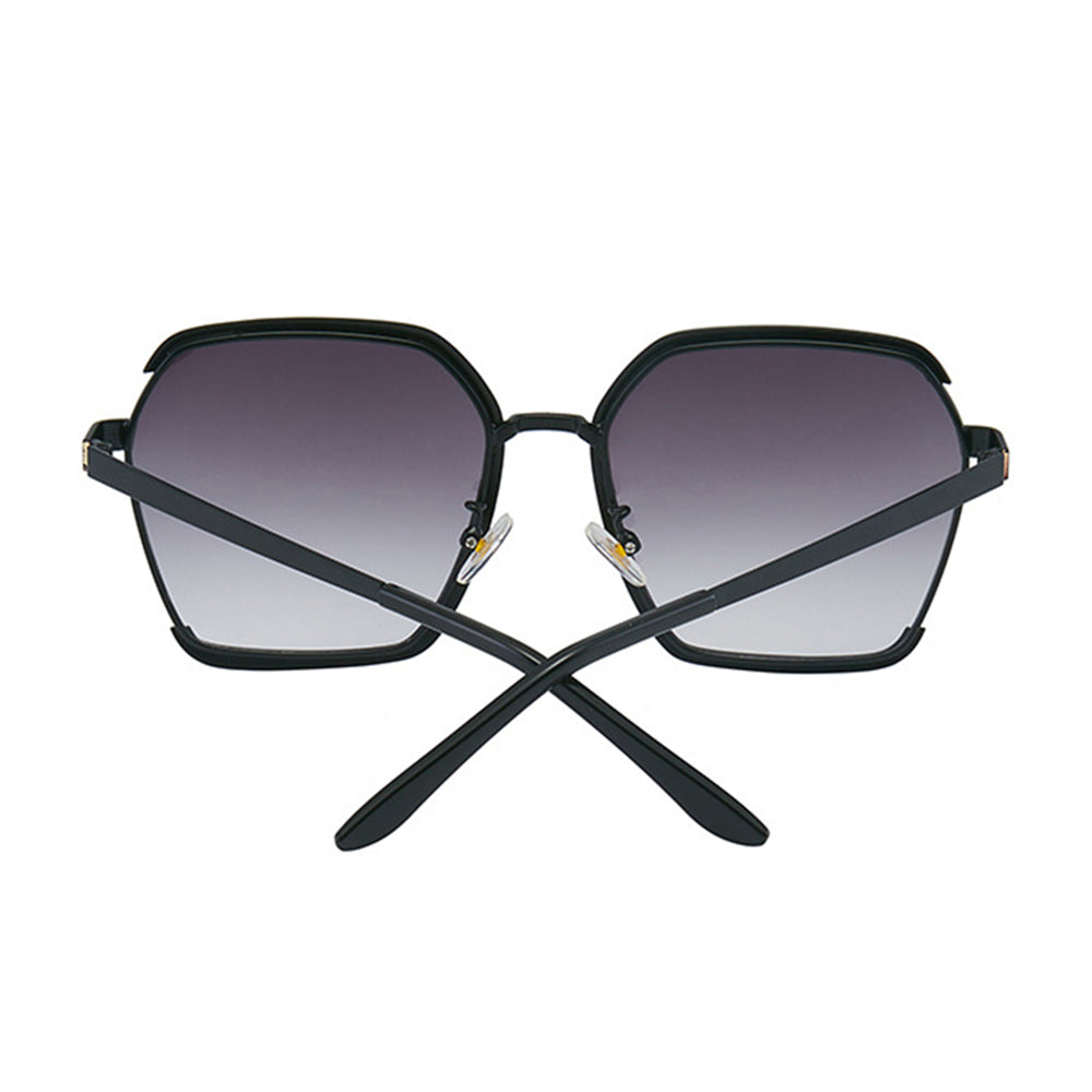 Lunettes de Soleil Femme Techsuit 191, Polarisées, Protection UV, Noir Gris Rose