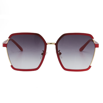 Lunettes de Soleil Femme Techsuit 191, Polarisées, Protection UV, Rouges