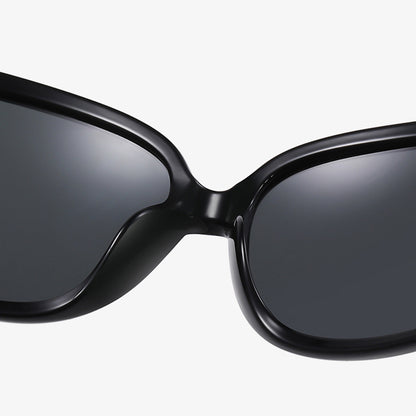 Lunettes de Soleil Femme Techsuit 2012, Polarisées, Protection UV, Noir Gris