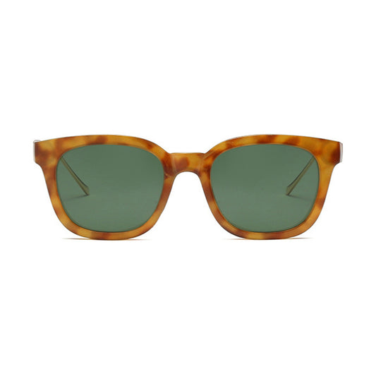 Lunettes de Soleil Femme Techsuit 2050, Polarisées, Protection UV, Marron Vert