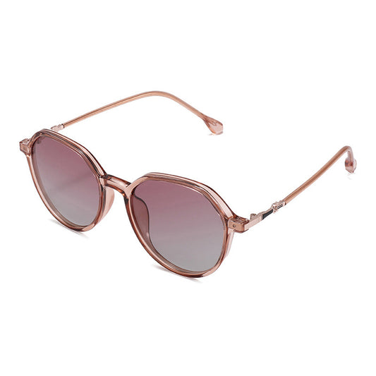 Lunettes de Soleil Femme Techsuit 2203, Polarisées, Protection UV, Marron