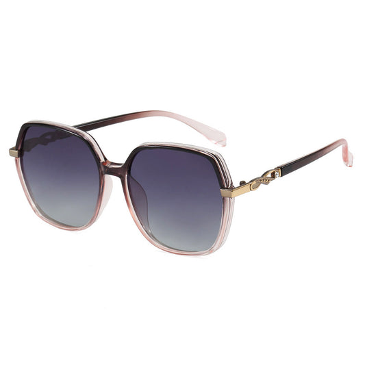 Lunettes de Soleil Femme Techsuit 5223, Polarisées, Protection UV, Gris Rose