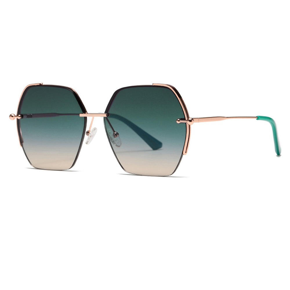 Lunettes de Soleil Femme Techsuit 8561, Rose Doré Vert