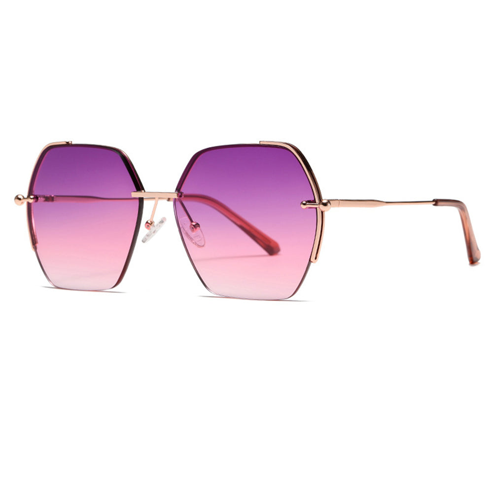 Lunettes de Soleil Femme Techsuit 8561, Rose Doré Violet Rouge