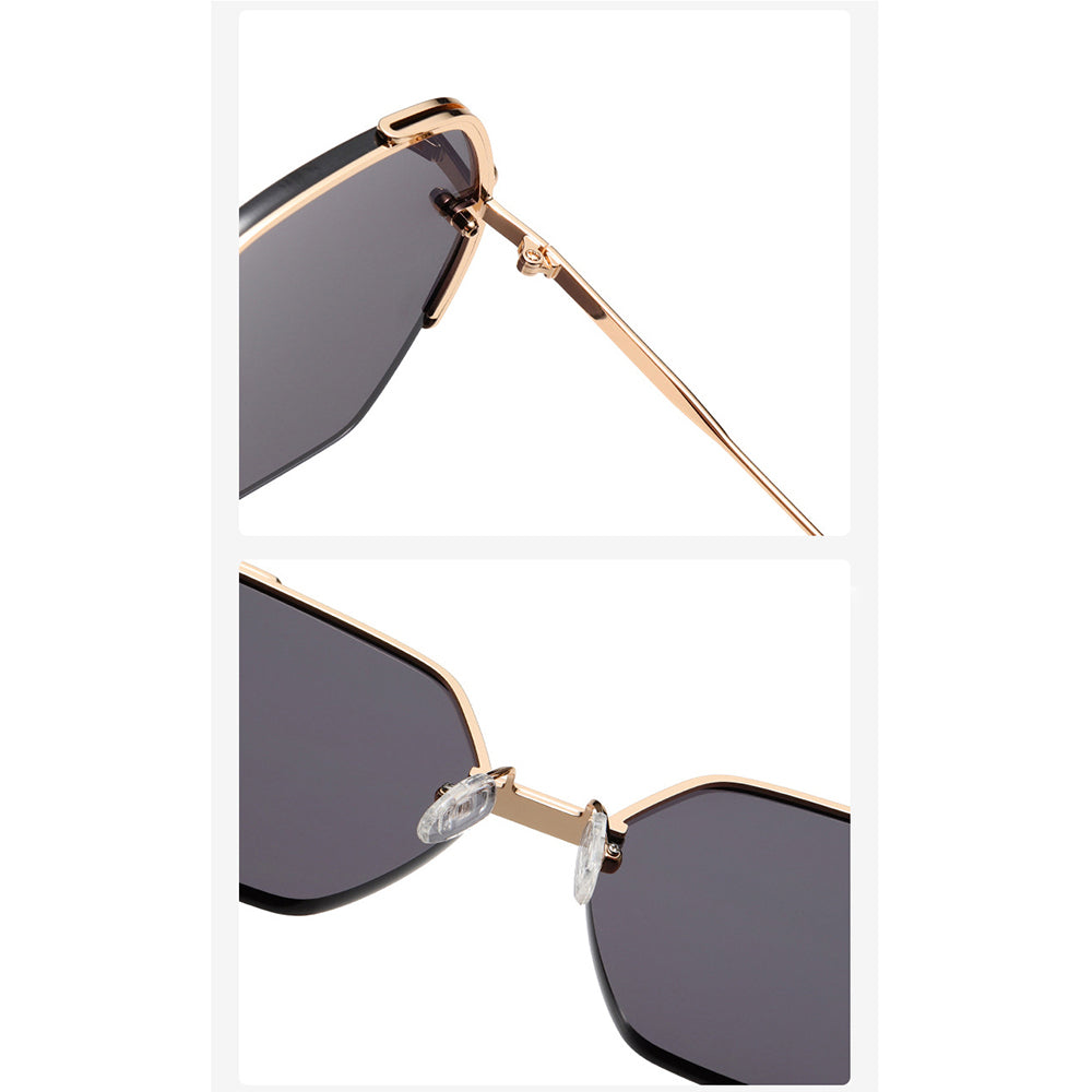 Lunettes de Soleil Femme Techsuit 8561, Rose Doré Violet Rouge