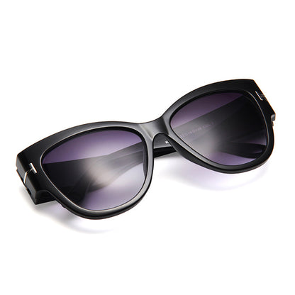 Techsuit Women's Sunglasses 9778, Black Dark Brown