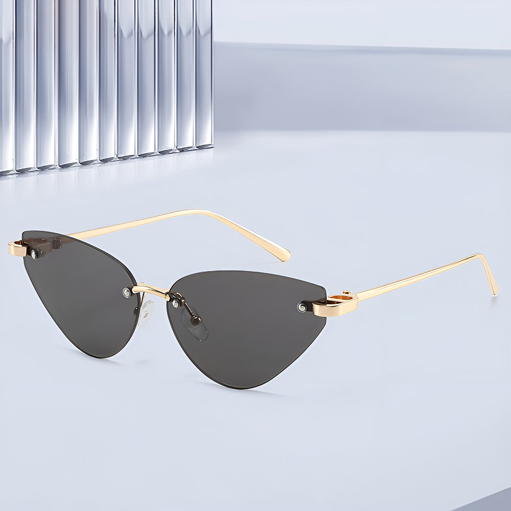 Lunettes de Soleil Femme Techsuit S099, Or Marron