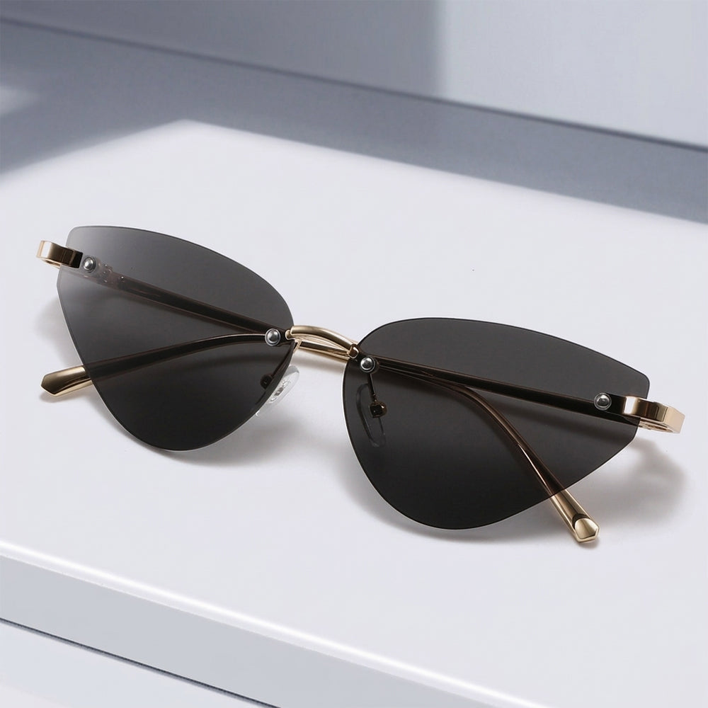 Lunettes de Soleil Femme Techsuit S099, Or Marron