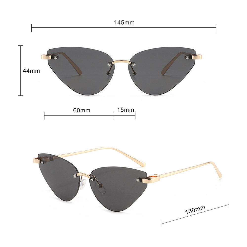 Lunettes de Soleil Femme Techsuit S099, Or Marron