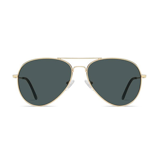 Lunettes de Soleil Unisex Techsuit 3025, Protection UV, Or Vert
