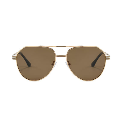 Lunettes de Soleil Unisex Techsuit 8622, Polarisées, Protection UV, Dorées