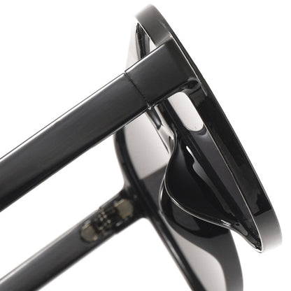 Lunettes de Soleil Unisexes Techsuit 98061, Protection UV, Noir Marron Clair