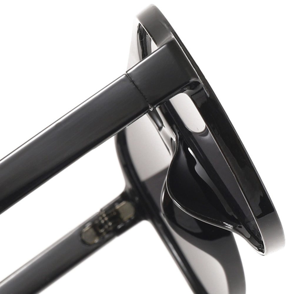 Unisex Techsuit 98061 Sunglasses, UV Protection, Black Gray