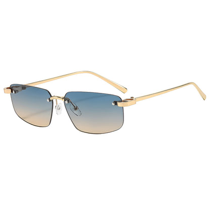 Lunettes de Soleil Unisex Techsuit S098, Dorées Bleues Vertes