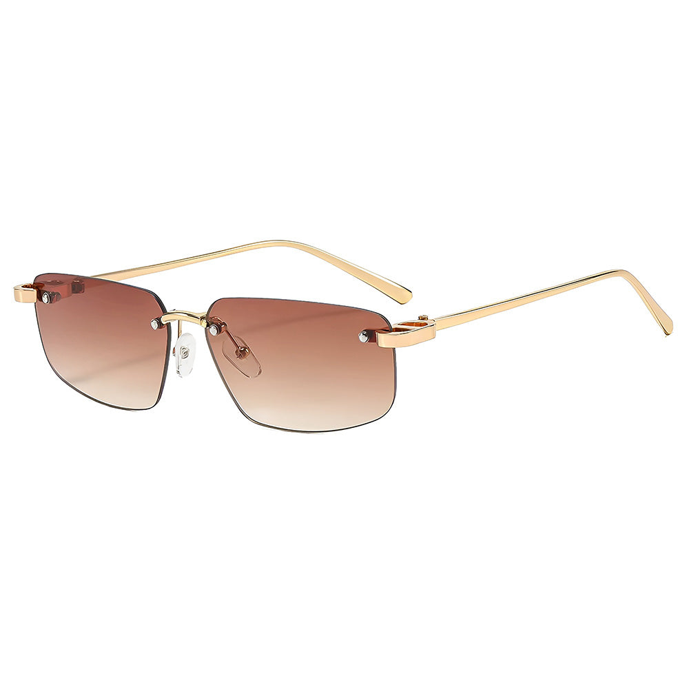 Lunettes de Soleil Unisex Techsuit S098, Doré Marron Clair