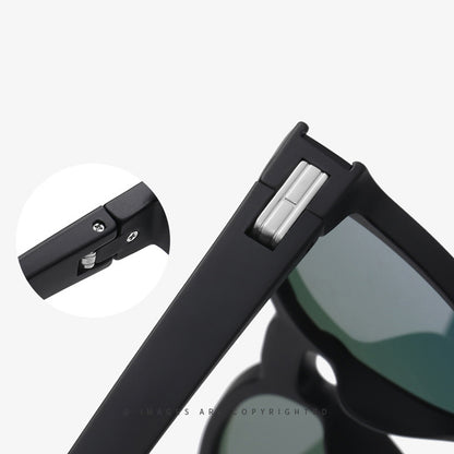 Lunettes de Soleil Unisex Techsuit TR7545, Polarisées, Protection UV, Marron